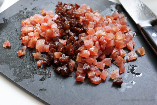 Diced Preserved Chinese sausages