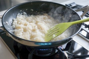 Cooking Chinese turnip