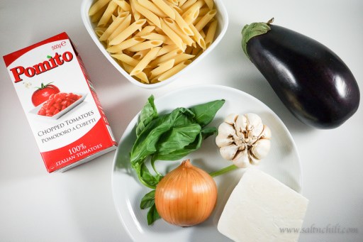 Pasta alla Norma Ingredients