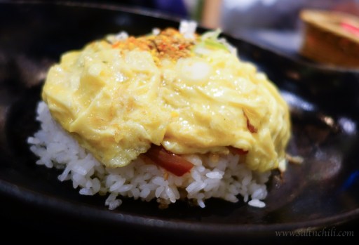 School Food Spicy Pan-grilled Butter Bibimbap