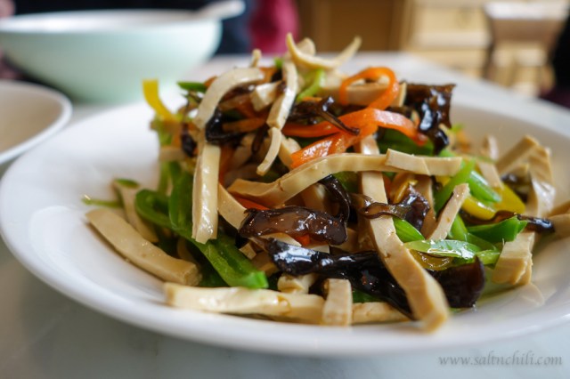 The Dining Room Shredded beancurd