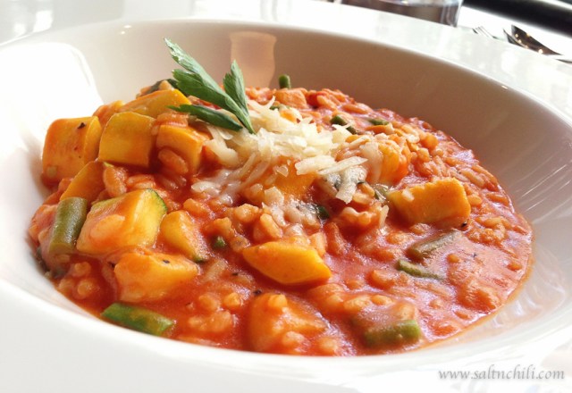 High Street Grill Vegetarian Risotto