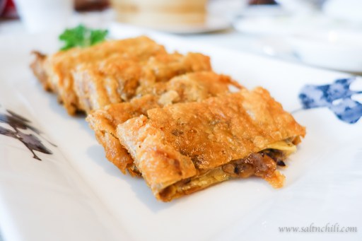 Bean Curd Sheet Wrapped Wild Mushroom