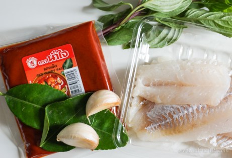 Thai Fish Cakes Ingredients