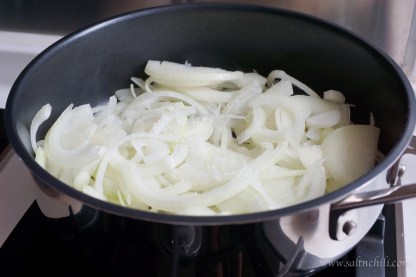 Caramelizing Onions