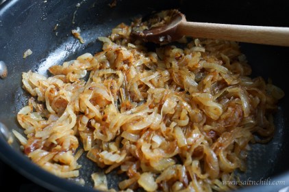 Caramelizing Onions
