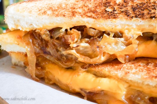 Grilled Cheese with Caramelized Onions