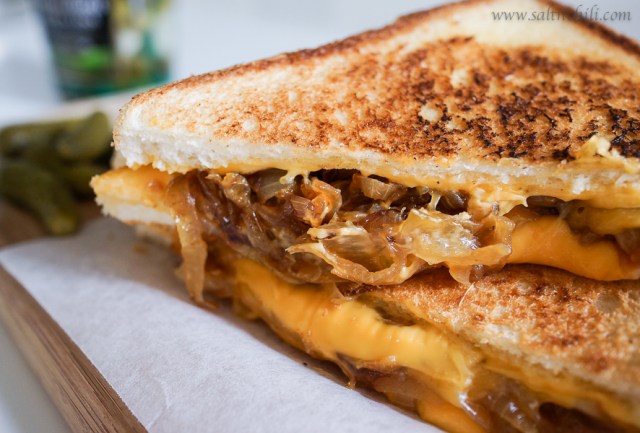Grilled Cheese with Caramelized Onions