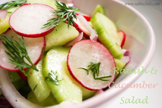 Radish & Cucumber Salad