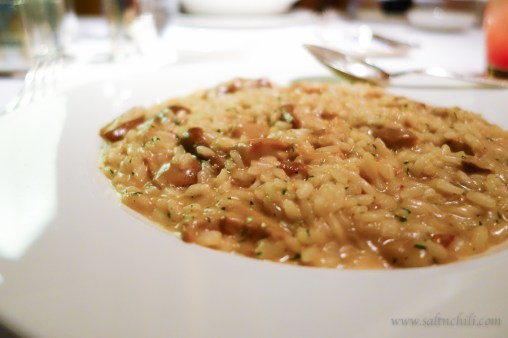Nicholini's Risotto with Porcini Mushrooms
