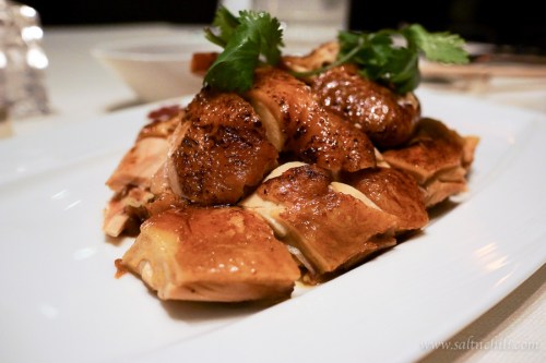 Tin Lung Heen Stewed Chicken with Preserved Vegetables