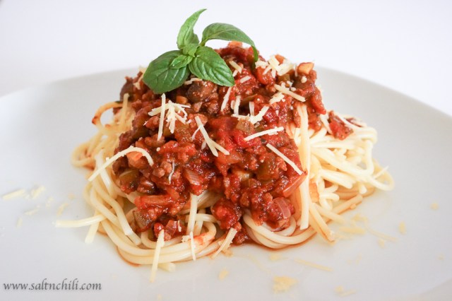 Spaghetti with Meat Sauce
