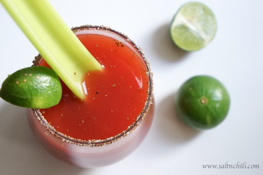 Bloody Caesar Cocktail