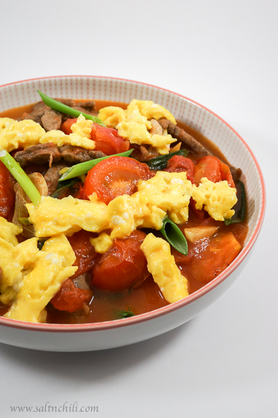 Cantonese Tomato Beef and Egg