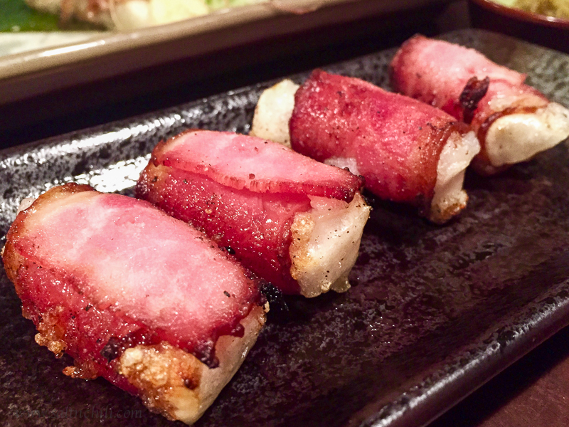 Kushiyaki Beco Bacon and Rice Cake