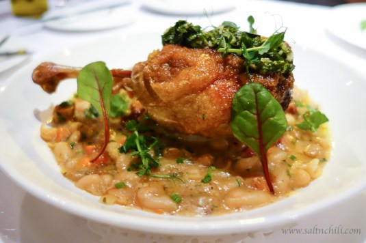 Quayside Pan-seared French Duck Leg Confit