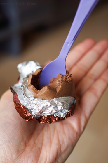 Cadbury Egg 'n' Spoon