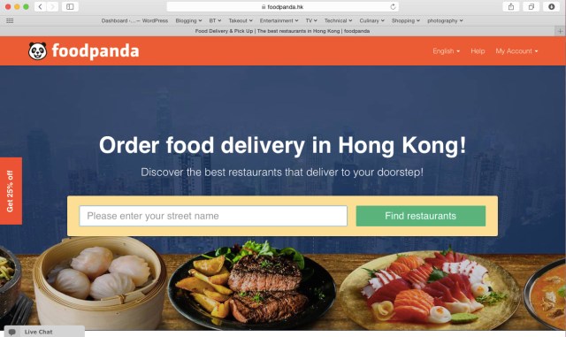 foodpanda food delivery